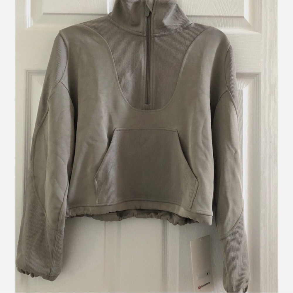 Lululemon Yoga Gray Pullover Sweatshirt